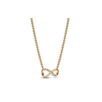 Pandora Shining Eternal Symbol Necklace Women necklaces 368821C01 Box+Shopping Bag