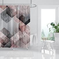 Atsparus vandeniui audinys dušo užuolaidos Vonios užuolaidų priedai Dušo užuolaida 180x200cm 240*200 anime boho dekoracija W140XH180cm gray