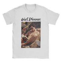 Men T-Shirt Girl Dinner Jacob Elordi Cool Pure Cotton Tees Short Sleeve T Shirts O Neck Clothing Plus Size S balta