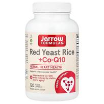 Jarrow Formulas Vegan Red Yeast Rice + CoQ10 Veggie Capsules, 120 Count 120 pcs - 1 ea