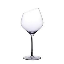 Slanted Rim Crystal Wine and Champagne Glass Set