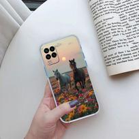 Plonas žirgo skaidrus telefono dėklas, skirtas Motorola Moto G10 G20 G30 G31 G32 G34 G35 G41 G42 G50 G51 G52 G55 G60 G60S Motorola Moto G35