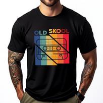 Old Skool Original Raver Love Raving Rave Cassette Ta Vintage T Shirt Men Men's T-Shirts Designer Clothes S juoda