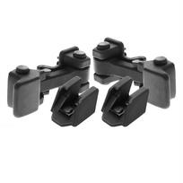 Hood Latch, Left & Right for Jeep Wrangler - Rubber Hood Lock Catch Kit
