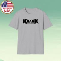 Krank Amplification Men#039;s Grey Size S5XL Unisex T-Shirt S