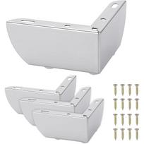 4Pcs 5.5cm Metal Sofa Legs Furniture Feet Wardrobe Leg,Modern Solid Sofa Feet Cabinet Feet Table Legs for DIY Replacement sidabras