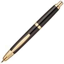 PILOT Capless Fountain FC15SRBF Pen, B/F Nib, Black, juoda