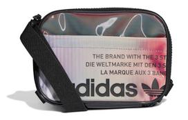 Adidas Originals Polyurethane Tote Bag, Shopping Bag, Camera Bag, Fanny Pack, Crossbody Bag Regular Unisex Black H17993 gray