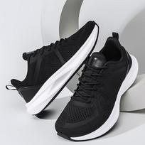 Vyriški platūs priekyje sportiniai bėgimo ir laisvalaikio batai vasarai - Didelio dydžio, aukštas keltas, pilnos pėdos, platus padas. Size 45 gray