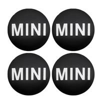 MINI 4 vnt. 56 mm automobilio emblema Ratų centrinės dalies dangtelio lipdukai Stebulės dangteliai Lipdukas Cooper S JCW WORKS R57 R58 R59 R55 R56 F55 F56 R60 R50