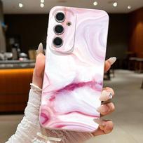 Soft Case For Samsung Galaxy A57 A37 A17 A56 A16 A55 A54 A15 A36 A26 A53 Luxury Marble Pattern Leather Texture TPU Phone Cover Galaxy A26