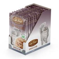 „CatFest“ menkės filė su skumbrėmis, drėgnas kačių maistas, 12 x 70 g