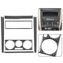 Anglies pluošto interjero centrinės konsolės apdailos rinkinys Dangtelio formavimo apdailos dekoracija Golf 4 MK4 1999-2004 China Mainland black