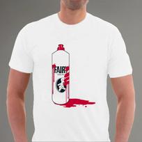 Mr Jolly Lives Next Door T-shirt Fairy Liquid Tee Comic Strip MJLND  Sillytees XS