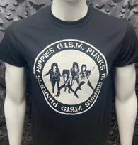 GISM Punks Is Hippies T-Shirt Japanese Hardcore Metal Punk Cult Unisex Tee L