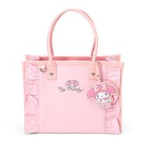Sanrio Square Tote Bag My Melody Suitable for ages 3 and up 011843 Charm-Attached - - -