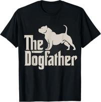 The Dogfather American Bully Pit Bull Funny Dog Owner Gift Unisex T-Shirt XXXXL