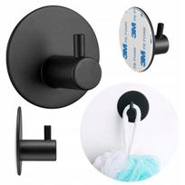 UNIVERSAL UNIVERSAL UNIVERSAL vonios kambario pakaba be invazijos BLACK 1 vnt., czarny