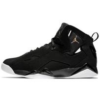 Air Jordan True Flight Black White Gs 343795-026 38.5 juoda