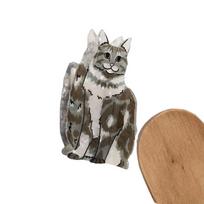 Korean Style Animal Shape Hair Clip Cartoon Hair Barrettes Unique Cat Hair Claw Clip  Daily Wear style 8