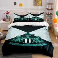 Newcastle United crest design. Bedding sets Duvet cover sets Duvet covers Pillowcases(1*Duvet Cover 2*Pillowcases without duvet insert) 135x200cm