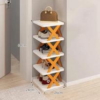 Free Standing Shoe Rack 9 Tier Narrow Entryway Vertical Space Saving Shoe Shelf Storage Organizer Cabinet For Bedroom Entrance