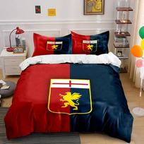 Red and Blue Lion Shield Bedding Bedding Duvet Cover Set Duvet Cover Pillowcases  (1 * Duvet Cover 2 * Pillowcases, without duvet insert) 135x200cm