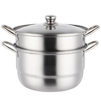 28cm Stainless Steel Double Layer Steamer