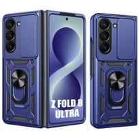 Case for Samsung Galaxy Z Fold 8 Ultra, Shockproof Bumper with Camera Protection - Navy Blue mėlyna
