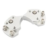 Motociklo vairo stovo tarpiklio rinkinys, skirtas Yamaha FJR1300 FJR 1300 2001 2002 2003 2004 2005 vairo stovo tvirtinimo spaustukas sidabras
