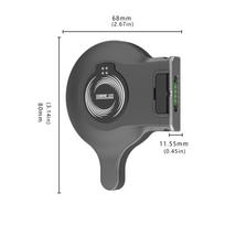 OM Magnetic Mount for DJI Osmo Mobile 8/7P/7 Gimbal Stabilizer Double-sided Magnetic Quick-Release Mount for MagSafe Phone juoda