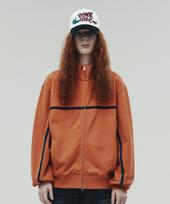 The Vinyl House Line Full Zip Sweatshirts Orange (Vh2Dfum481A) Orange/L