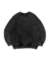 Cargo Bros Pig Dyed Over Sweatshirt (Black) Free