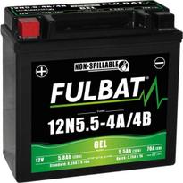 Akumulator Fulbat Ful Gel - 12N5.5-4A / 12N5.5-4B (Żelowy, Bezobsługowy)