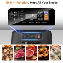 One-Button Vacuum Sealer Machine for Food – and Dry Food Sealing, Suction, Sealer for Kitchen, Meal Prep and Storage One Size
