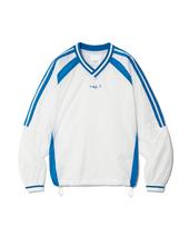 Code Graphy Cgp Arc Logo Nylon Color Block V-Neck Sweatshirt_White M/Free