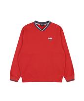 Golla V-Neck Logo Sweat Shirts [Orange] Orange/S