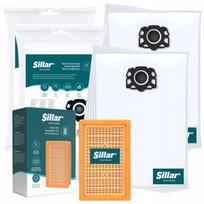 10 vnt. „Sillar“ maišelių su filtru, skirtų „Kärcher“ įrangai, rinkinys.