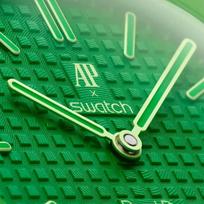 Swatch Audemars Piguet Royal Pop Collection Pocket Watch Green Eight Default Title