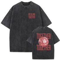 Retro Washed Harry Styles We Belong Together Tour 2026 Graphic T-Shirt Men Women Aesthetic Fashion Clothing Short Sleeve T Shirt S įvairiaspalvis