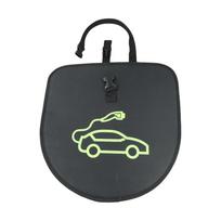 1 Pcs EV Car Charging Cable Sockets Waterproof Fire Retardant Equipment Container Electric Car Charger Storage Carry Bag 1 pcs