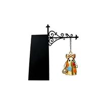 Bookend Decorative Ornament - Wrought Little Statue for Bookshelf Display One Size