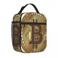 Bestselling Bitcoin Trendy Bento Bag Backpacking Picnic Lunch Bag One Size