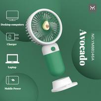 1PC Summer Mini Fan Portable Handheld Cute USB Rechargeable Electric Fan Pocket Desktop Fan for Student Outdoor Camping Travel