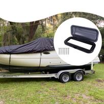 Waterproof ABS Plastic Marine Stereo Cover Protector Shield Universal Radio Splash Guard Housing for Boat Audio Mp3 Play