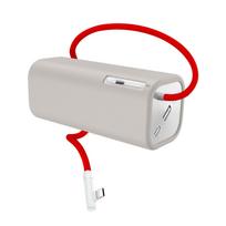 AntiDrop Silicone Case for SUPERVOOC 150W Powerbank 20000mAh Flexible NonSlip Pattern Cleaning pilka spalva