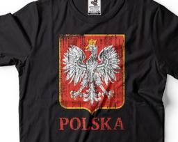 Polska T-Shirt Poland Eagle Coat of Arms National Day Shirt Polish heritage T-Shirt L