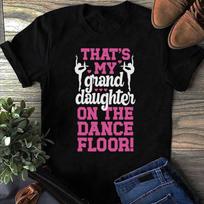 Dance Granddaughter Mimi Shirt: Gift for Dance Instructor L