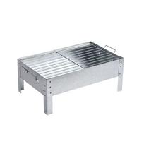 Outdoor Camping Charcoal Grill Portable Steel Barbecue Stove Home Use Durable Factory (Black,Small iron stove) juoda