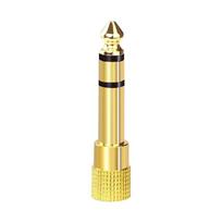 6.35mm Male Audio Adapter 3.5mm Female Headphone Adapter Stereo TRS Converter  Recording Devices auksas